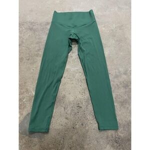 OFFLINE By Aerie Leggings Womens Medium Green Real Me Xtra Regular Rise Yoga Gym